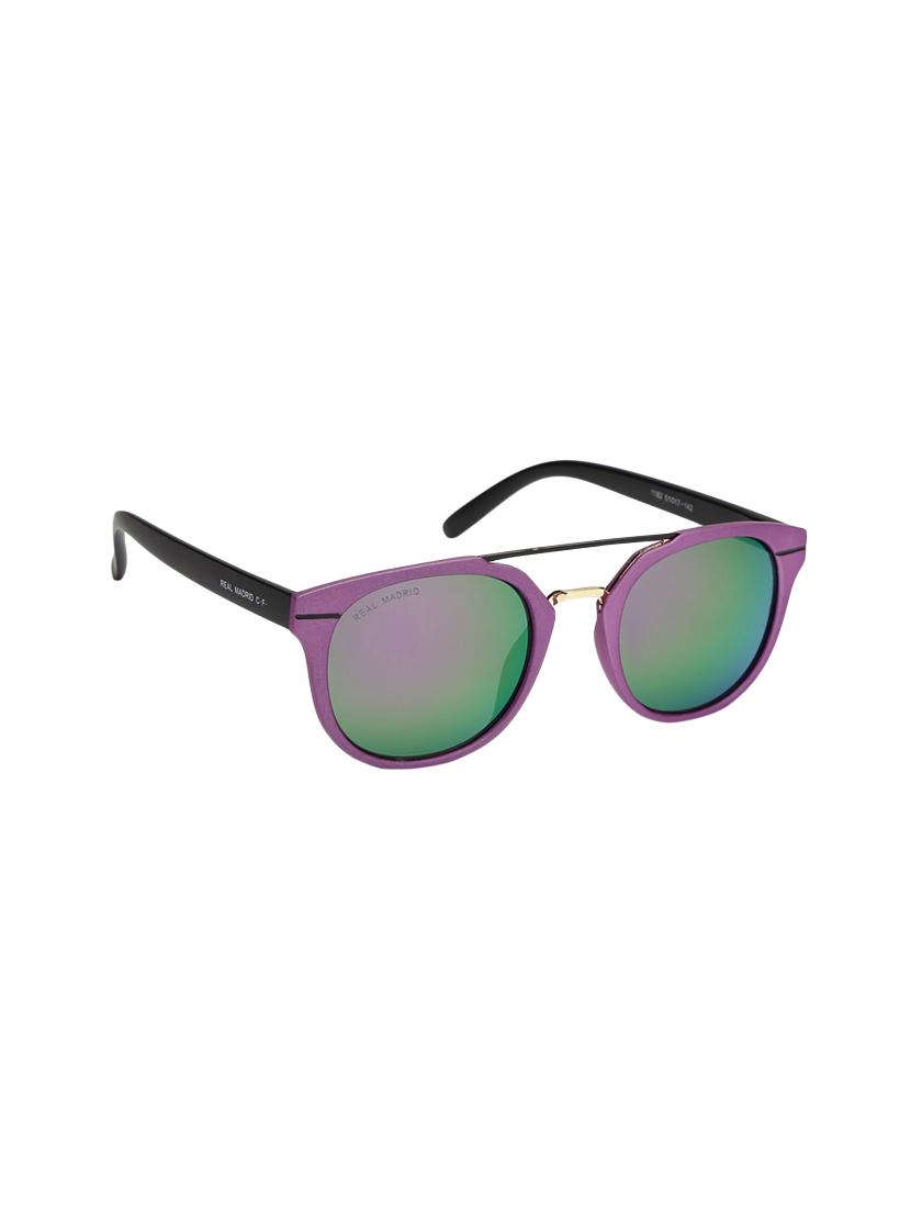 real madrid unisex aviator sunglasses (rm-1182_m.pur/gld) - 13802834 - Zoom Image - 2