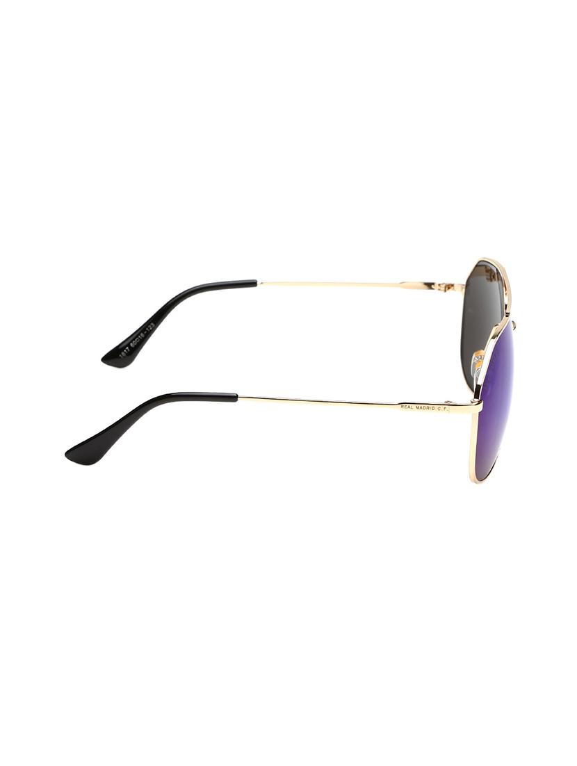 real madrid unisex aviator sunglasses (rm-1817_gld/blu) - 13802841 - Zoom Image - 3