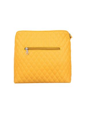 yellow leatherette  sling bag - 13809919 -  Standard Image - 1