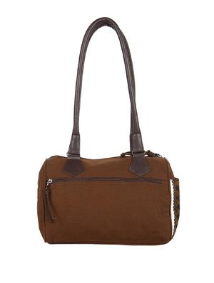 blue canvas duffel handbag - 13811347 - Standard Image - 2