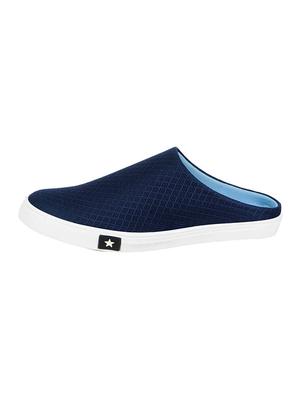blue mesh slip on mules - 13817284 - Standard Image - 3