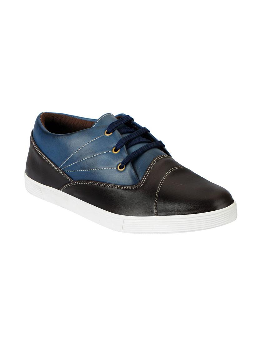 multi colored leatherette lace up sneaker - 13817416 - Zoom Image - 1