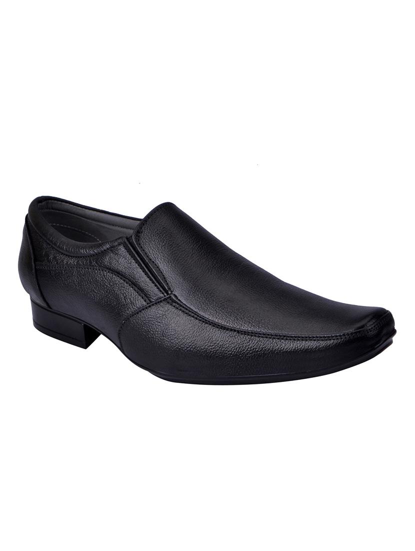 black Leather formal slip on - 13818012 - Zoom Image - 1