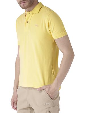 yellow cotton t-shirt - 13821365 - Standard Image - 2