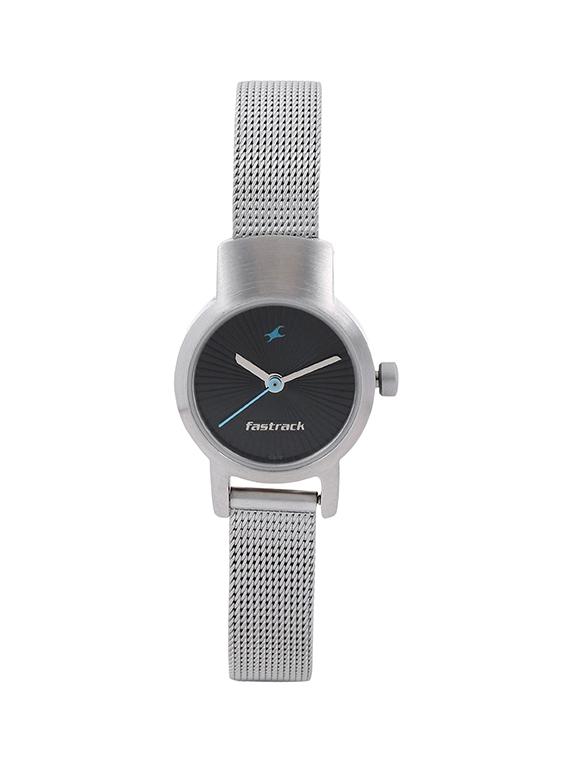 fastrack black dial analog watch for women - 2298sm03 - 13822821 - Zoom Image - 1
