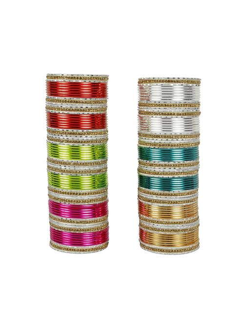 multi colored bangles - 13823730 - Standard Image - 1