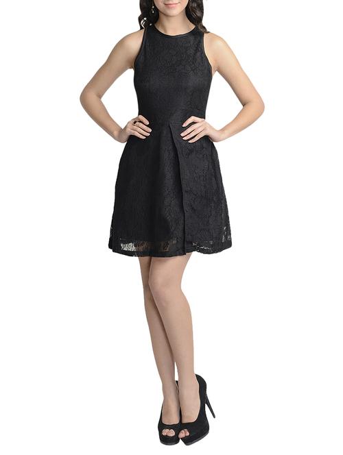 black skater dress - 13833776 - Standard Image - 1