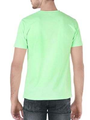green cotton t-shirt - 13834113 - Standard Image - 3