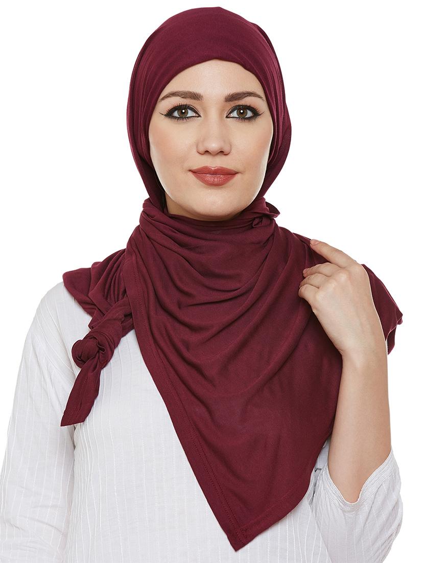 momin libas red jersey scarf - 13847558 - Zoom Image - 1