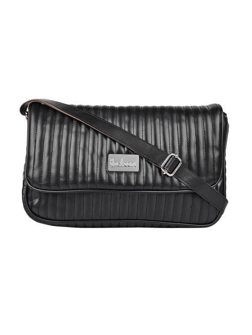 black quilted regular sling bag - 13849412 -  Standard Image - 0