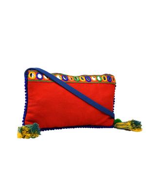 red canvas sling bag - 13849422 - Standard Image - 4
