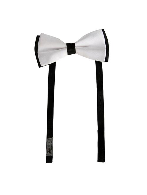 white satin bow tie - 13851970 -  Standard Image - 0