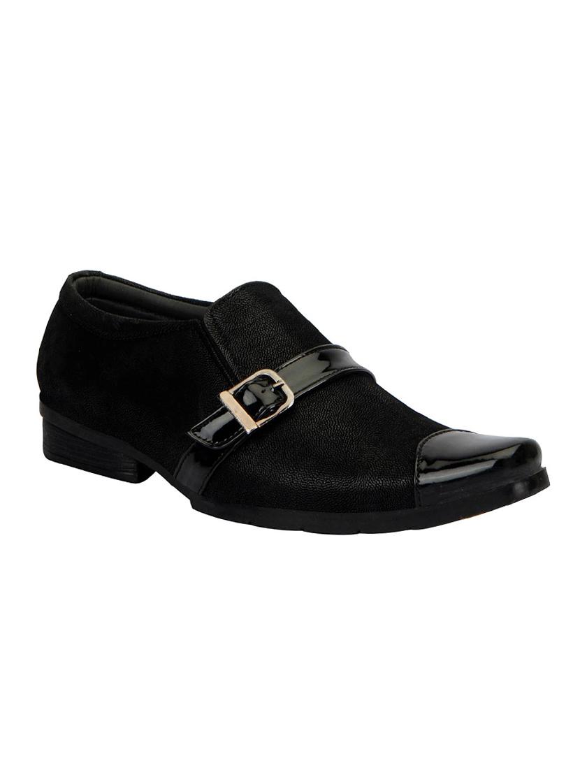 black leatherette slip on - 13856089 - Zoom Image - 1