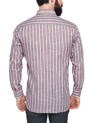multi colored cotton casual shirt - 13860445 - Standard Image - 3
