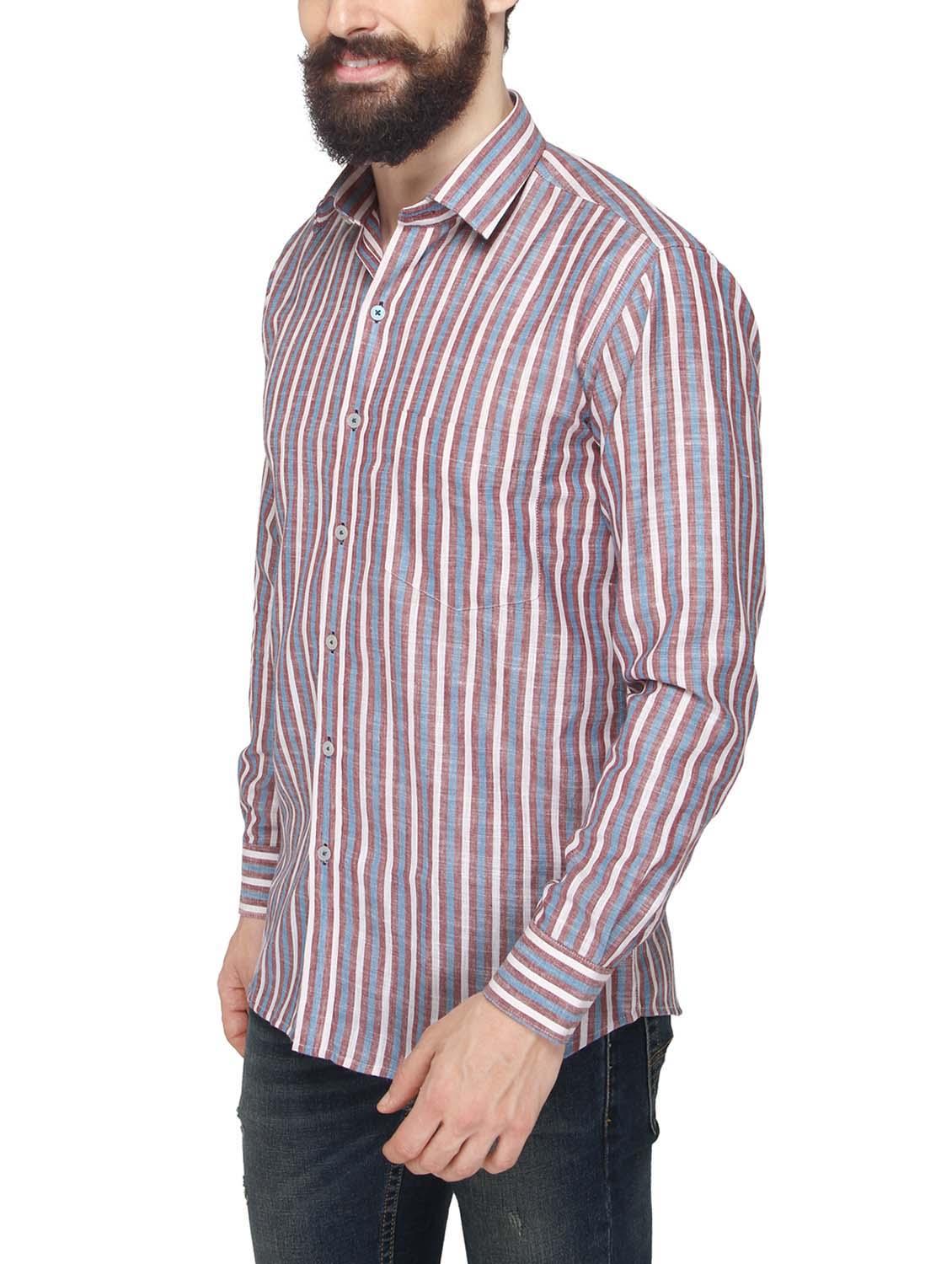 multi colored cotton casual shirt - 13860445 - Zoom Image - 2