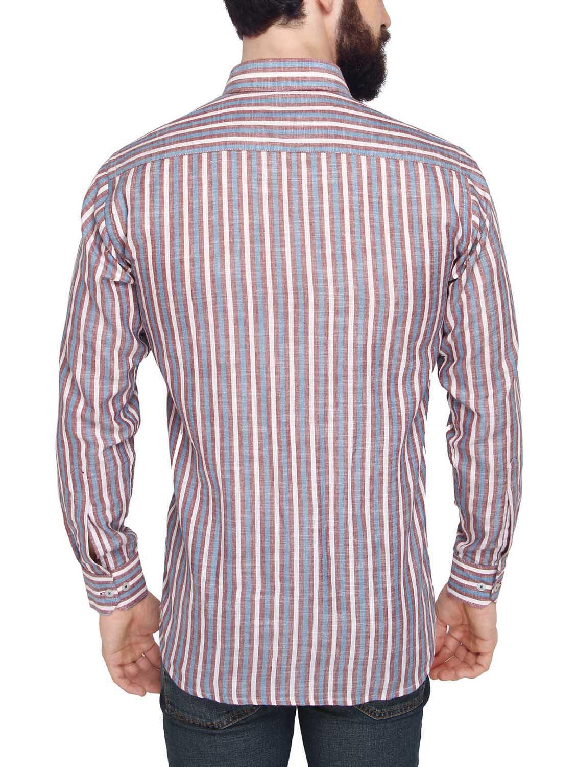 multi colored cotton casual shirt - 13860445 - Zoom Image - 3