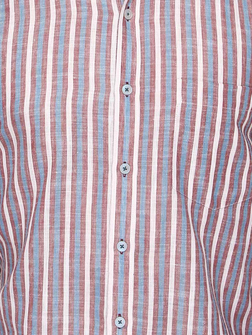 multi colored cotton casual shirt - 13860445 - Zoom Image - 4