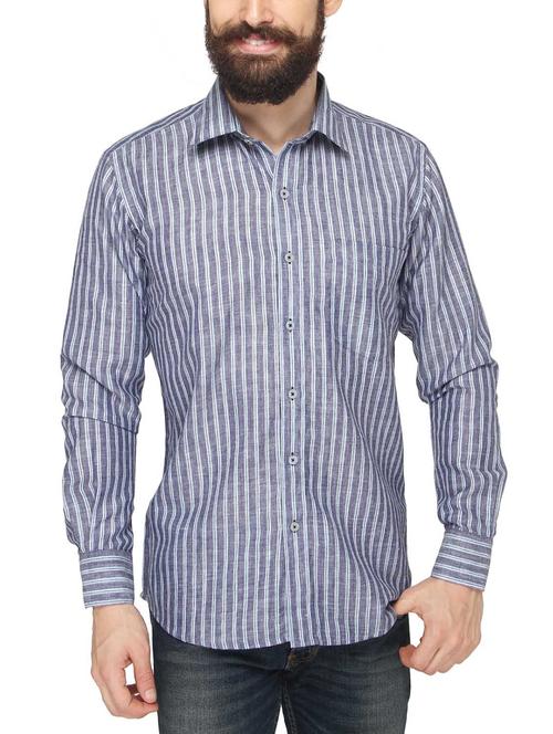 grey casual shirt - 13860586 - Standard Image - 1