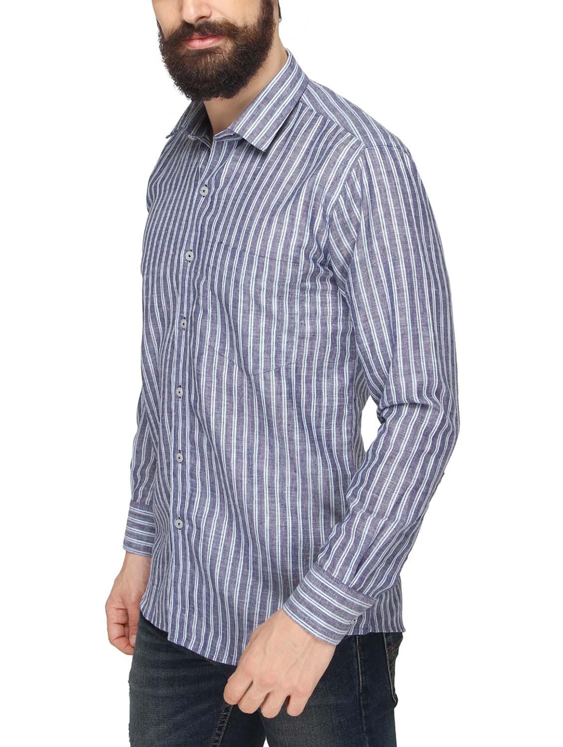 grey casual shirt - 13860586 - Zoom Image - 2