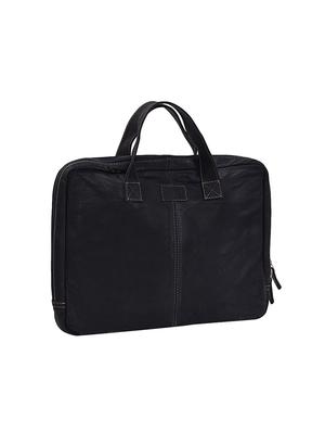 black leather laptop bag - 13861959 - Standard Image - 5