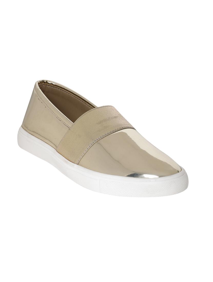 gold plimsolls casual shoe - 13869238 - Zoom Image - 1