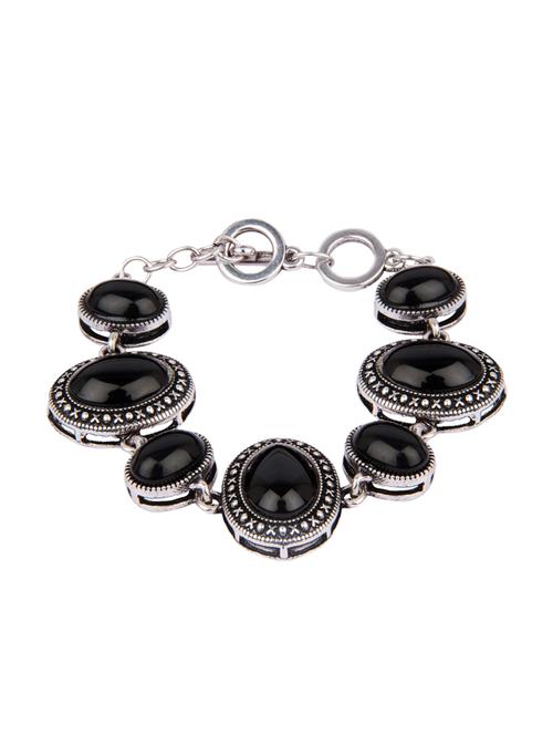 Diva Walk black metal bracelet - 13878256 - Very Small Image - 1