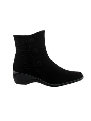 black solid ankle boot - 13879822 - Standard Image - 2