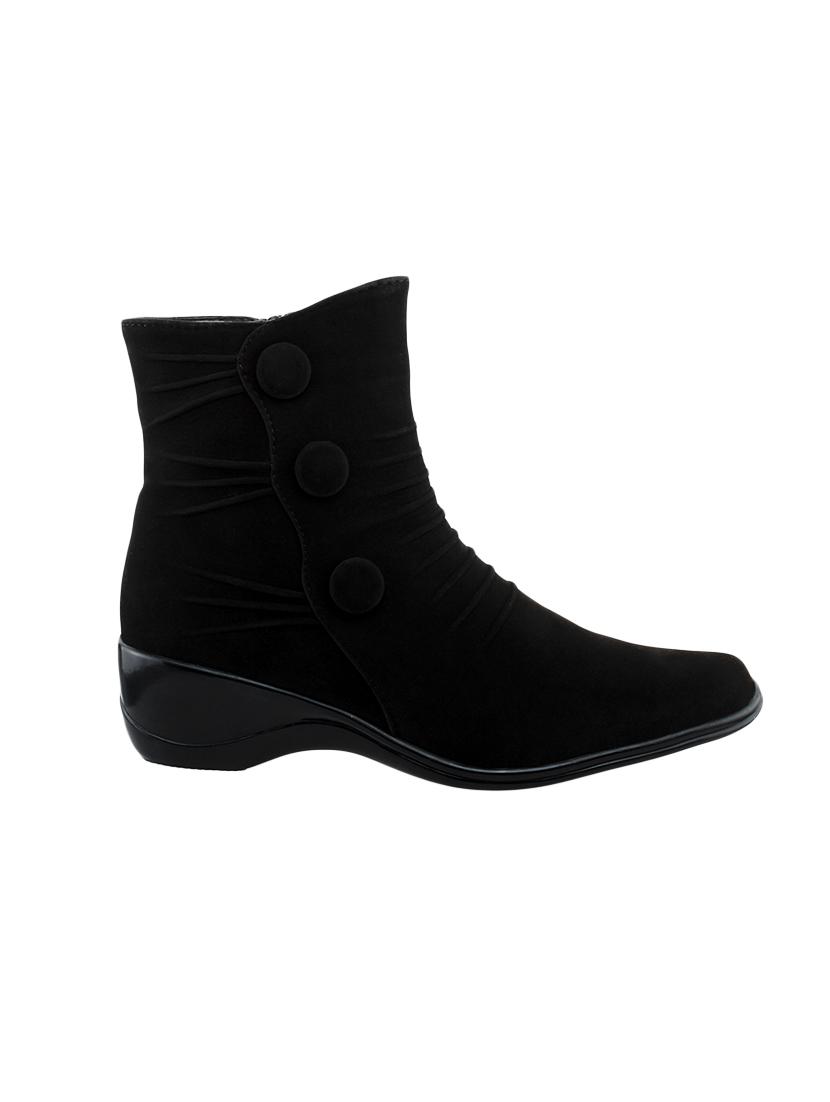 black solid ankle boot - 13879822 - Zoom Image - 2