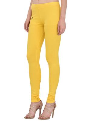 yellow cotton leggings - 13891106 - Standard Image - 2