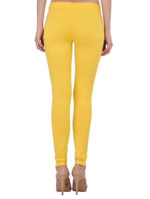 yellow cotton leggings - 13891106 - Standard Image - 3