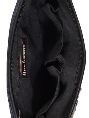 multi colored canvas regular sling bag - 13893749 - Standard Image - 3