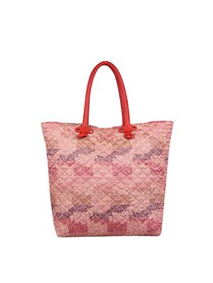 pink canvas regular handbag - 13893772 - Standard Image - 2