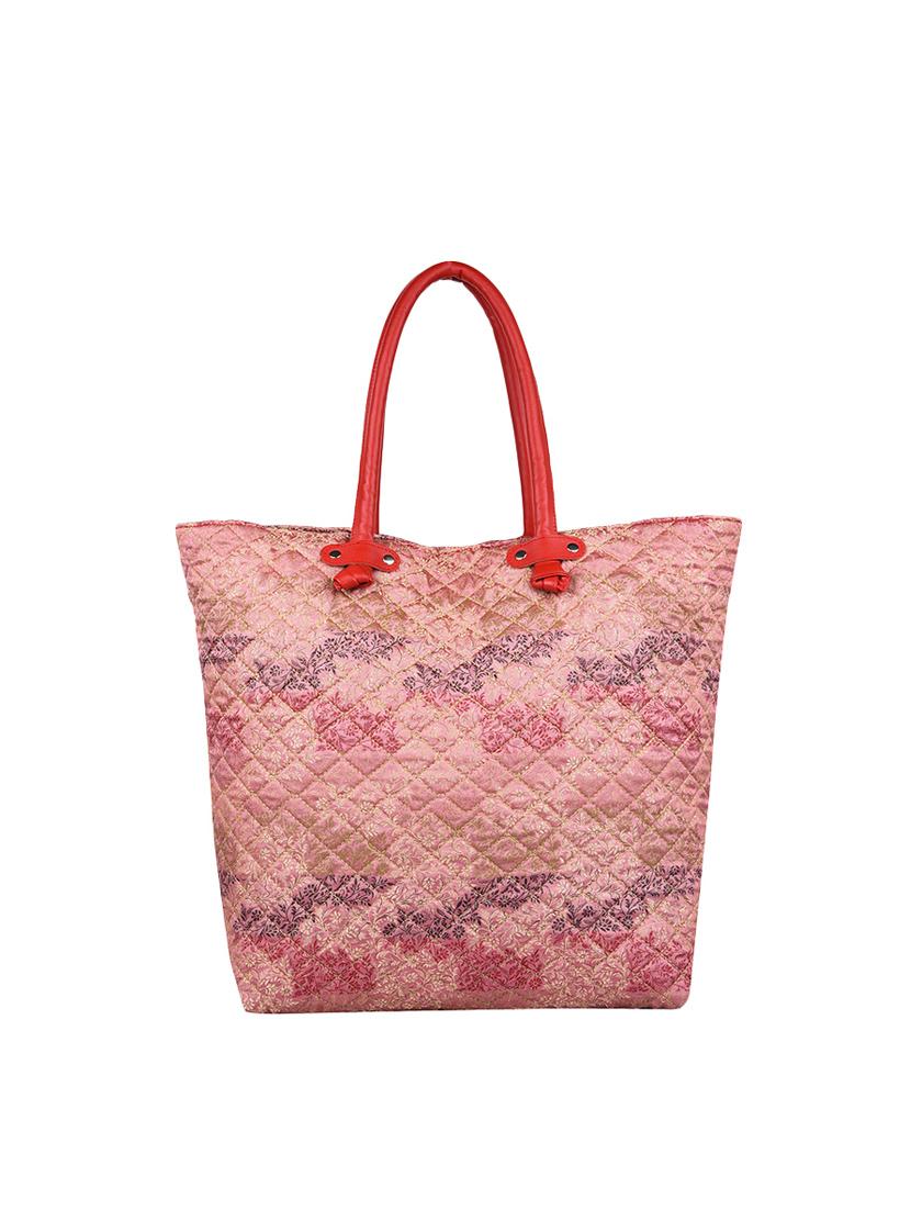 pink canvas regular handbag - 13893772 - Zoom Image - 2