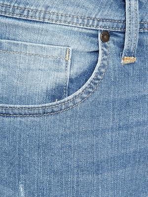 blue cotton washed jeans - 13901330 - Standard Image - 4