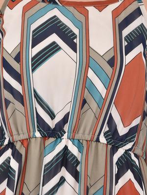 multicolored printed maxi dress - 13901468 - Standard Image - 4