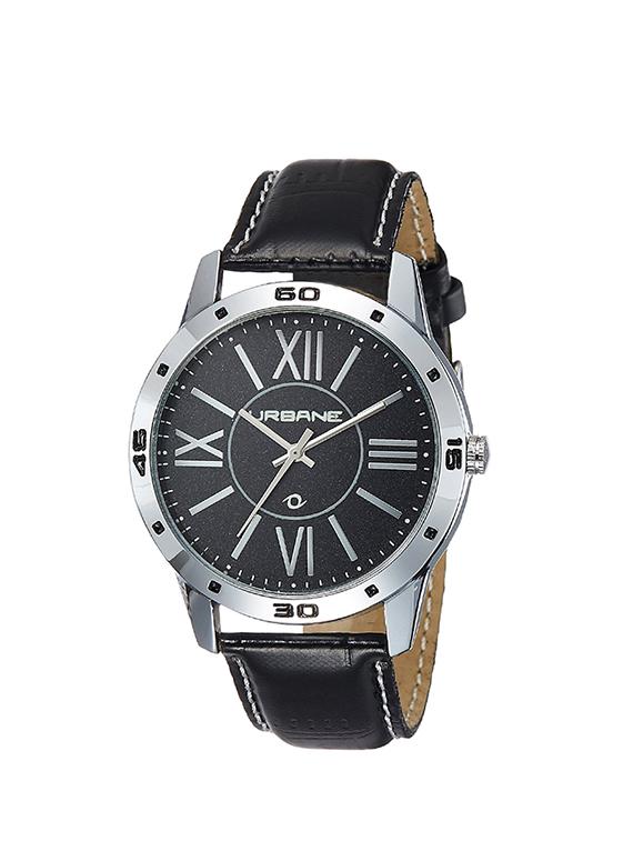 maxima black dial analog watch for men - u-40601lagi - 13911500 - Zoom Image - 1