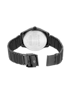 maxima silver dial analog watch for men - 35345cmgb - 13911503 - Standard Image - 2