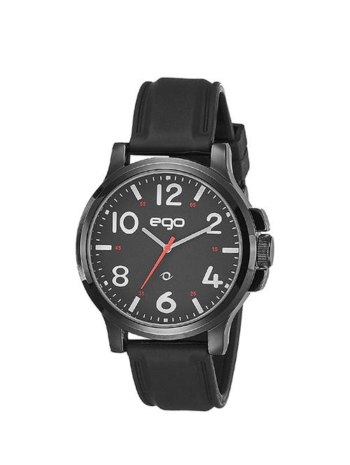 Maxima Black Dial Analog Watch For Men - E-01198PAGB - 13911517 - Standard Image - 1