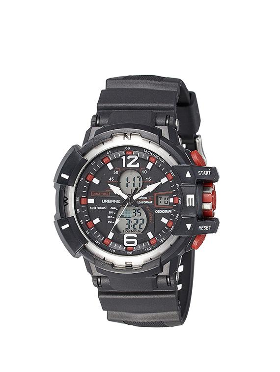 maxima black dial digital watch for men - u-35020ppan - 13911575 - Zoom Image - 1