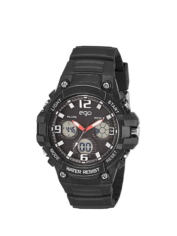 maxima black dial digital watch for men - e-43794ppan - 13911578 - Zoom Image - 1