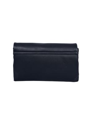 black leatherette regular sling bag - 13916832 - Standard Image - 2