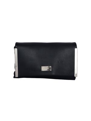black leatherette regular sling bag - 13916832 - Standard Image - 4