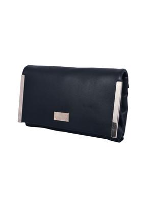 black leatherette regular sling bag - 13916832 - Standard Image - 5