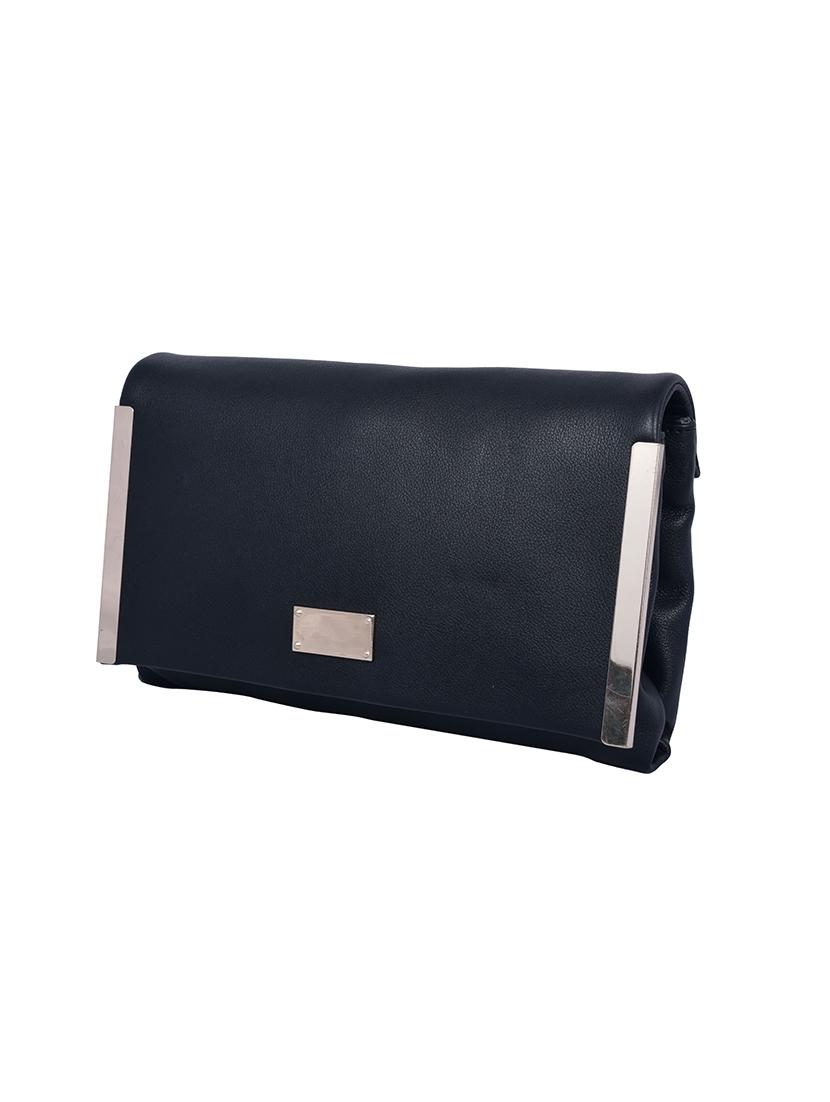 black leatherette regular sling bag - 13916832 - Zoom Image - 5