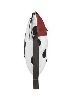 white leatherette fold over sling bag - 13916841 - Standard Image - 5
