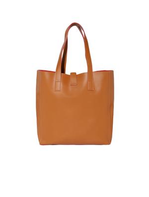 tan leatherette regular tote - 13916869 - Standard Image - 2