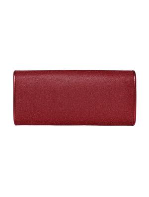 red leatherette regular clutch - 13916876 - Standard Image - 2