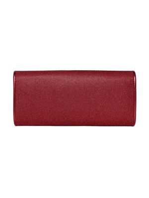 red leatherette  regular clutch - 13916876 -  Standard Image - 1