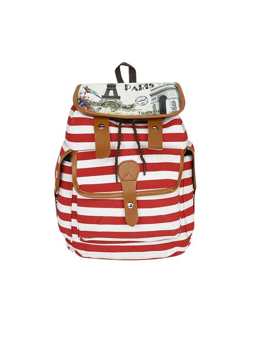 red canvas regular backpack - 13916960 - Standard Image - 1