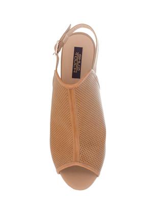 brown back strap sandal - 13924891 - Standard Image - 4